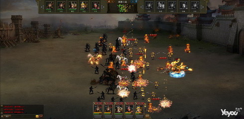 強代入 多人同屏斗策略頁游《三國群俠傳》首曝_網頁游戲新聞_yeyou.com頁游網